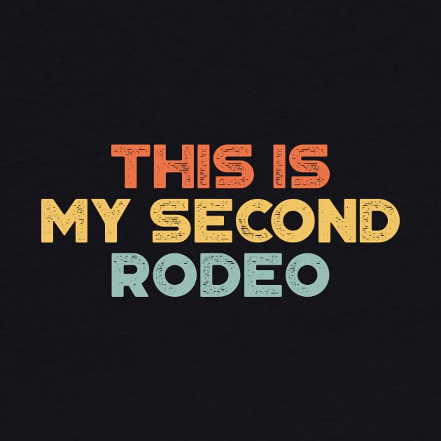 This Is My Second Rodeo Sunset Funny by truffela